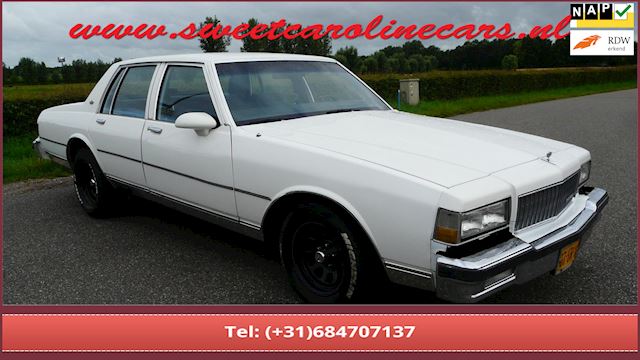 Chevrolet USA Caprice Classic 1 BN 69 350 ci, Automaat,  Unieke Custom Build Chevy, LT1 onderblok, APK 15-09-2023