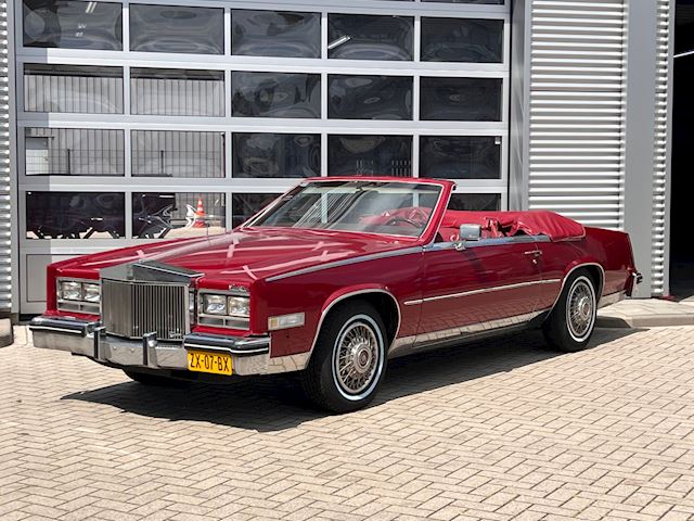 Cadillac Eldorado Biarritz Convertible bj.1984 Airco|el kap|Leder.