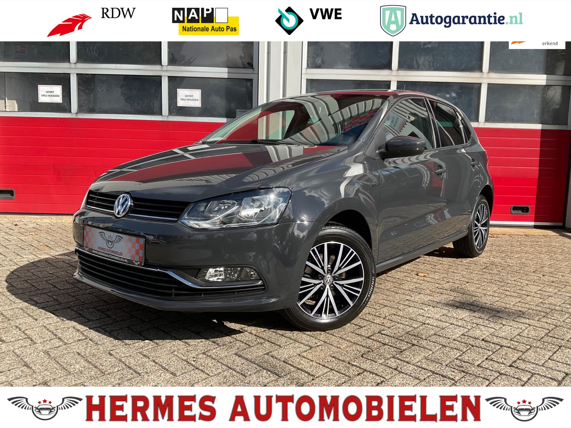 Volkswagen Polo 1.0 75PK / NARDO - GREY / NAVIGATIE / HIGHLINE - LOUNGE / FULL - OPTIONS Benzine uit 2015 - www.hermesautomobielen.nl