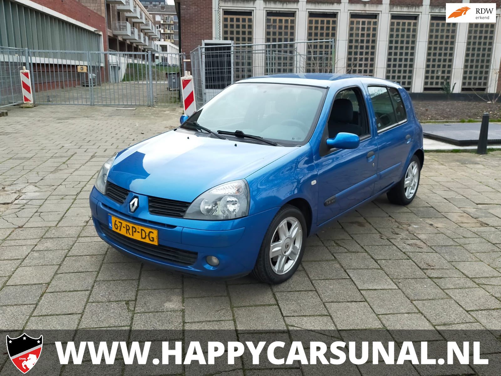 verkenner Pessimistisch B.C. Renault Clio - 1.4- 16V Authentique Comfort, 5 Drs, Airco, Nieuwe APK  Benzine uit 2005 - www.happycarsunal.nl