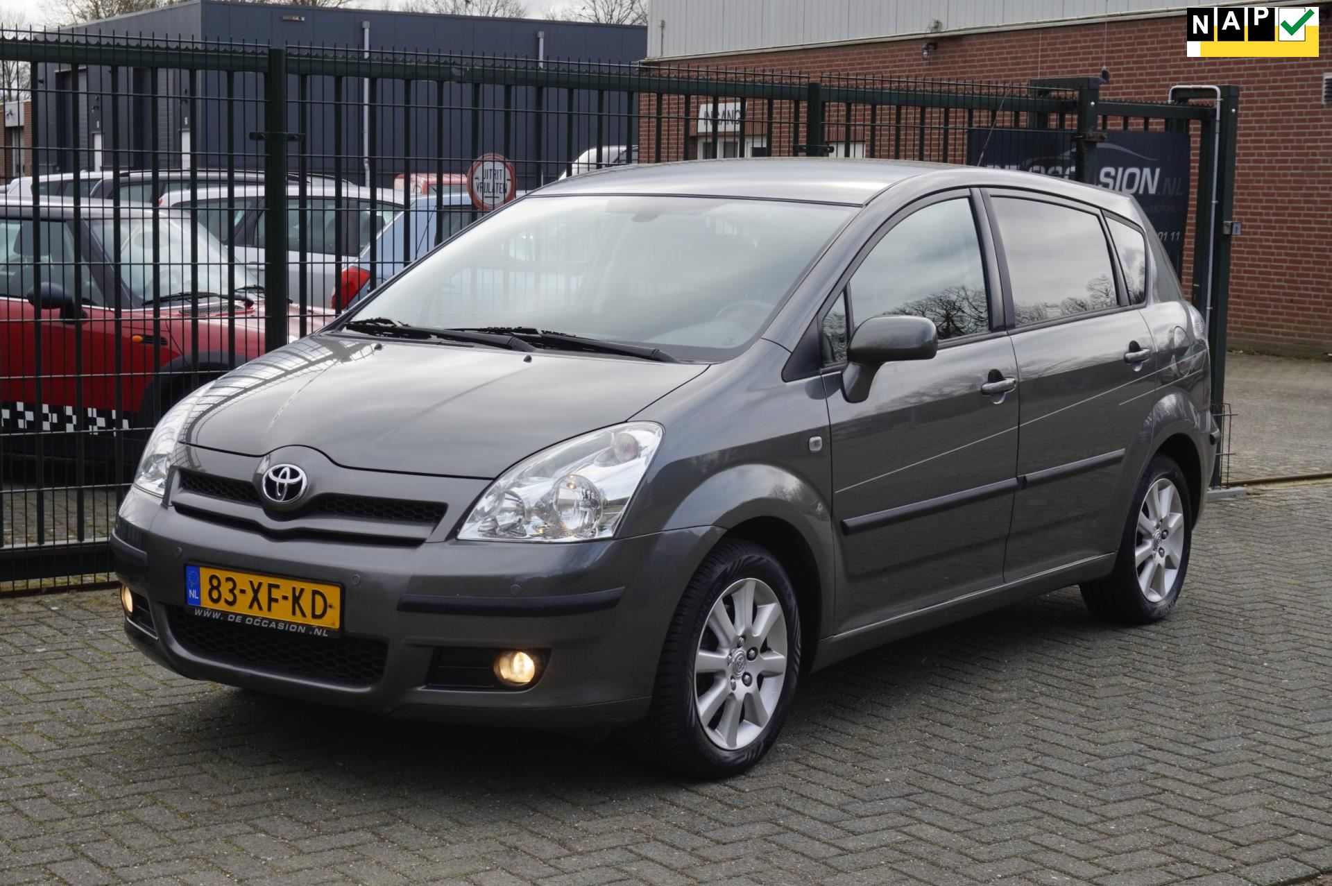 campus teleurstellen Chemicus Toyota Verso - Corolla 1.8 VVT- i Dynamic 7pers. AUTOMAAT Benzine uit 2007  - www.deoccasion.nl