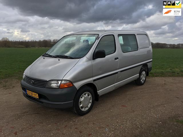 Toyota HiAce 2.5|2002|Dubbele Cabine|Apk|Nap|Youngtimer|Lage Km|Dealeronderhouden|