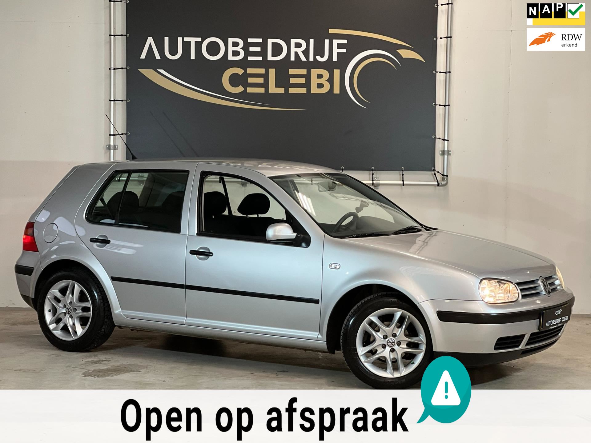 Gemengd afvoer Enzovoorts Volkswagen Golf - 1.6 2000 GRIJS AUT CAMERA APK NAP CRUISE ELK Benzine uit  2000 - www.autobedrijfcelebi.nl