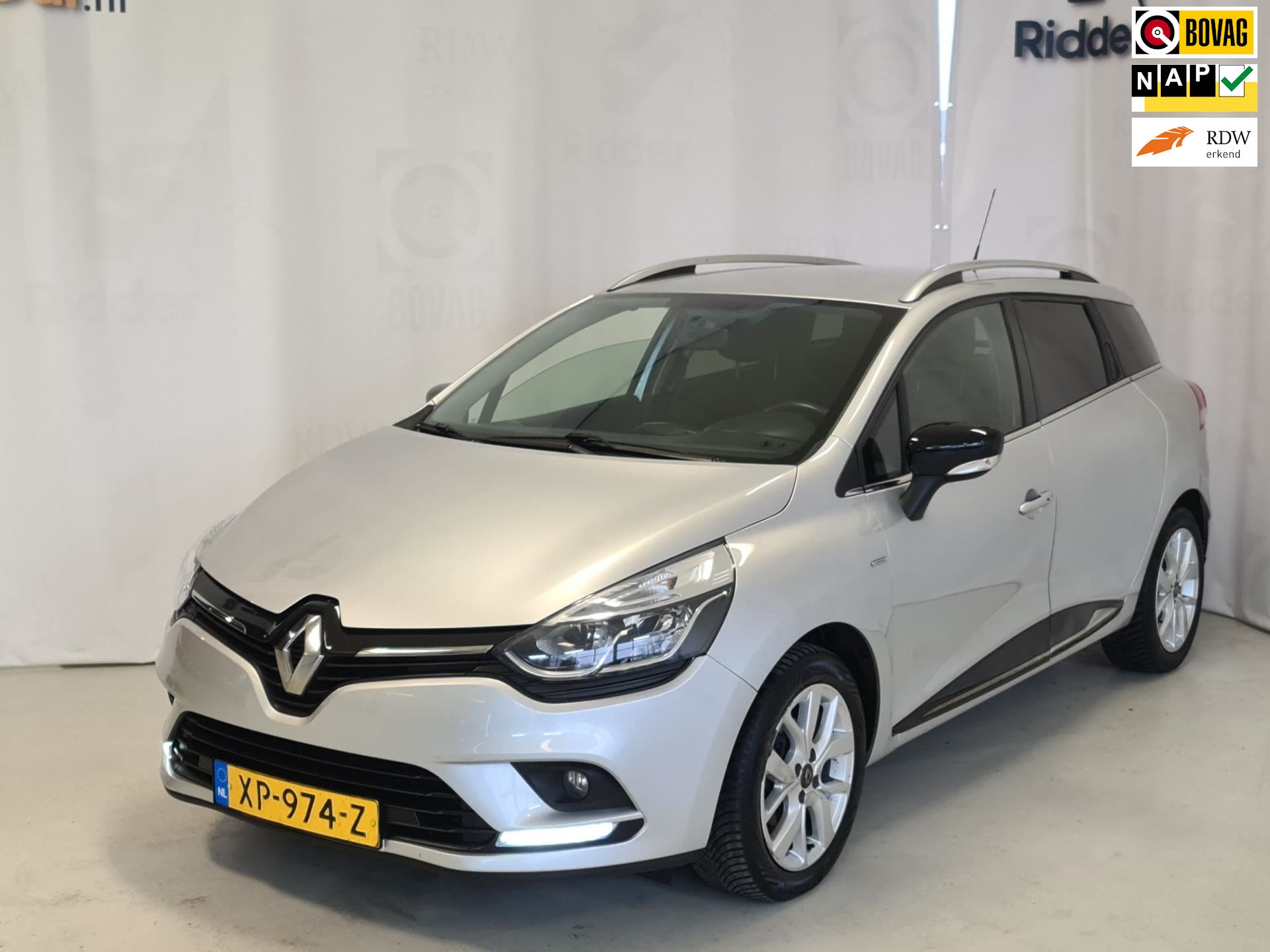Bonus Hectare Articulatie Renault Clio Estate - 0.9 TCe Limited| 1E EIG| NAP| APK4- 24| TREKHAAK|  NAVI| CRUISE| PARK SENS| BLUETOOTH Benzine uit 2019 - www.riddercar.nl