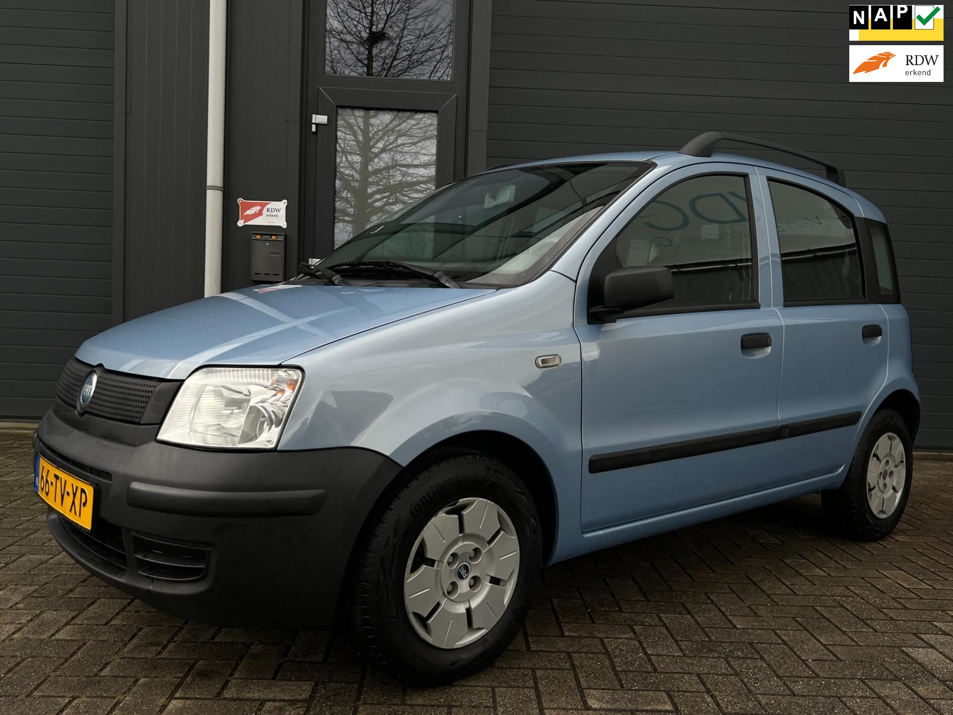 bijzonder musicus Golven Fiat Panda - 1.1 Active | 5- deurs | Dakrails | NAP Benzine uit 2007 -  www.vandusschotencars.nl