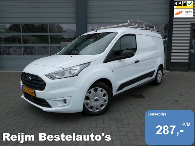 Ford Transit Connect 1.5 EcoBlue 100pk L2 Airco, Imperiaal, Trekhaak, Cruisecontrol.