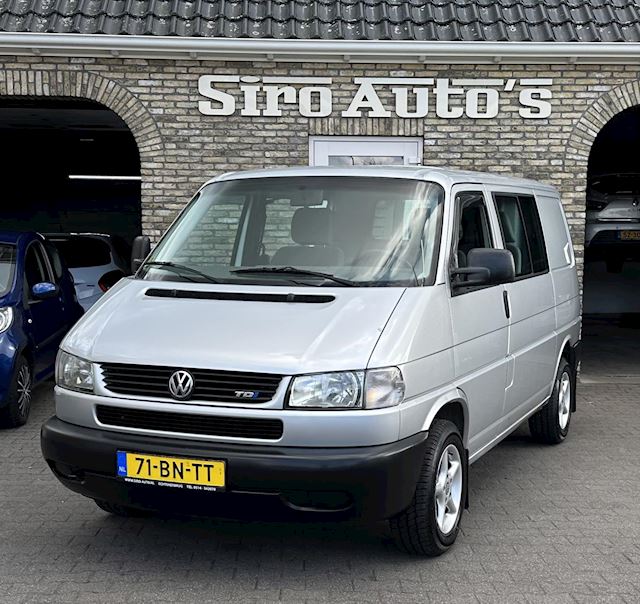 Volkswagen Transporter 2.5 TDI Bj 2004 T4 Luxe Dubbele Cabine zeer nette bus