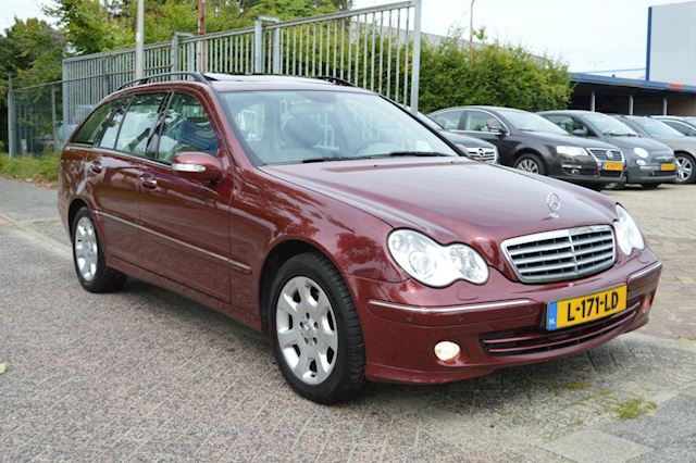 Mercedes-Benz C-klasse Combi 230 Elegance bj05 airco elec pak v6 mooie auto 