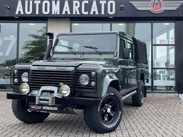 Land Rover Defender 2.5 Td5 130" Crew Cab | Airco | Standkachel | Lier | Recaro | Sportwielen | Sportstuur