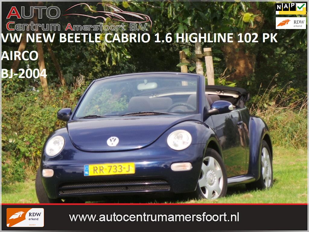 Volkswagen New Beetle Cabriolet occasion - Autocentrum Amersfoort