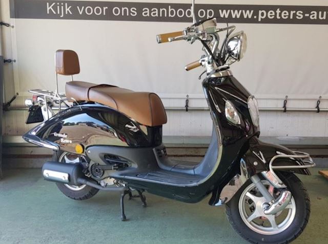 Fosti Snorscooter Grande Retro FT50QT-E 4-Takt slechts 3656 KM