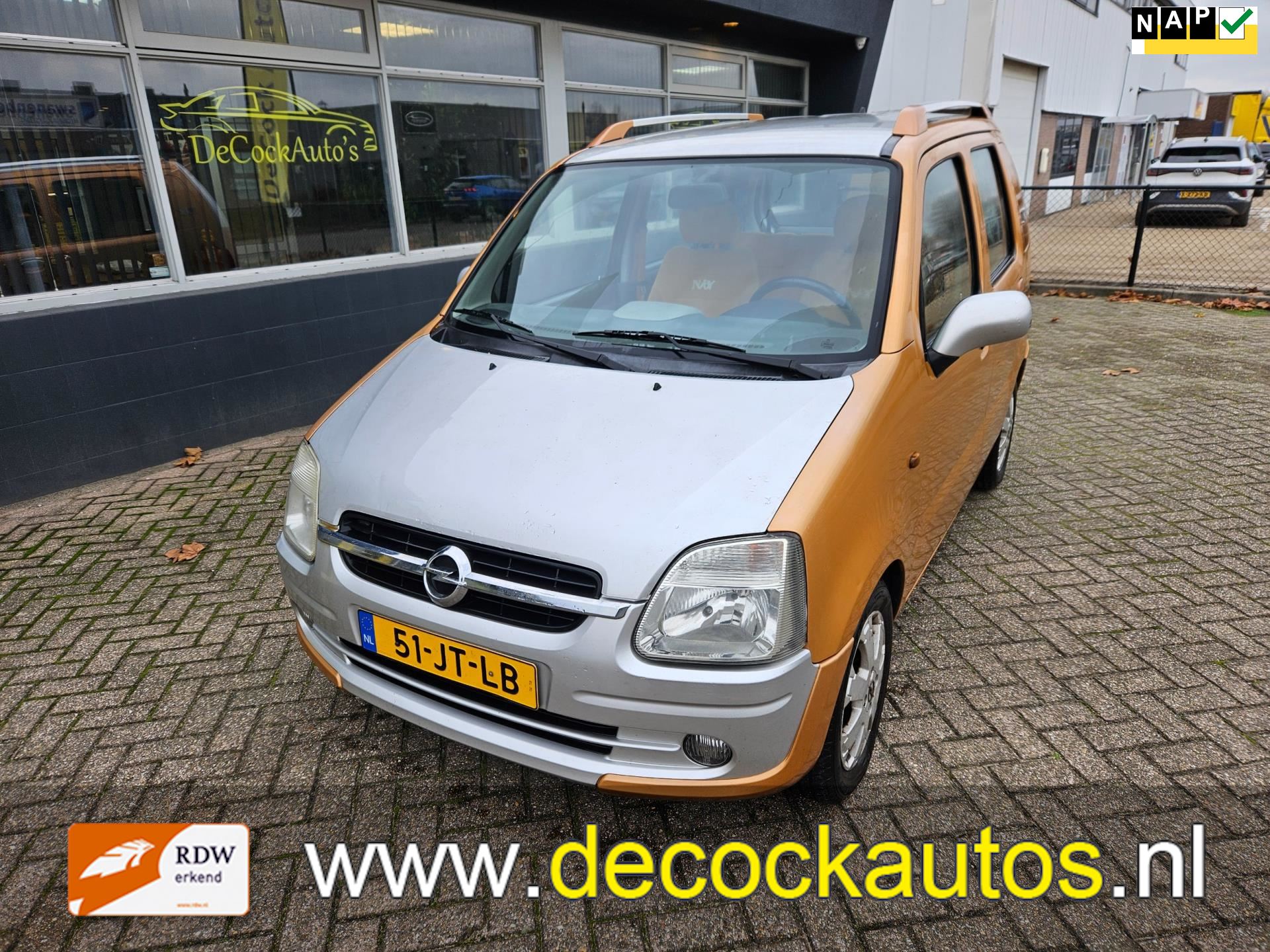 Opel Agila - 1.2-16V Njoy Benzine uit 2002 