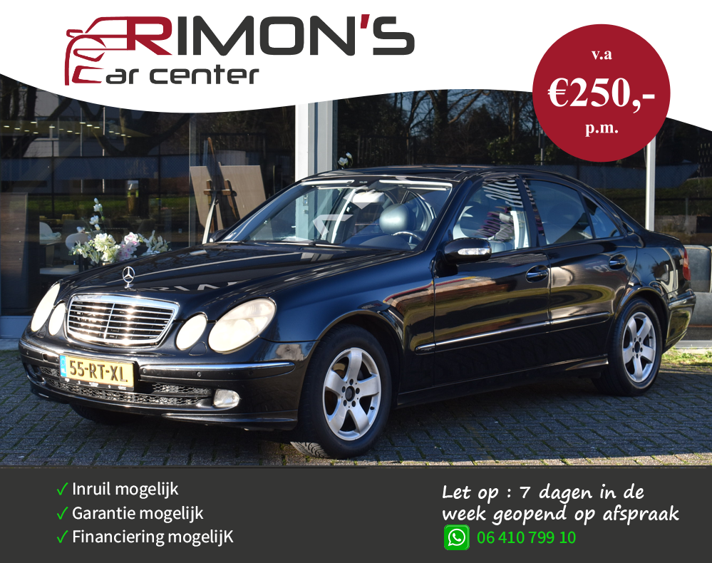 Mercedes-Benz E-klasse occasion - Rimons Car Center