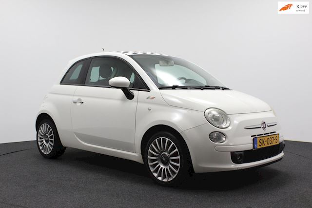 Fiat 500 1.4-16V Lounge | Airco | Half leer | Sportvelgen | 