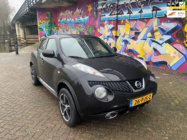 Nissan Juke 1.6 Acenta Eco 160.dkm n.a.p zeer mooie perfect rijdende auto veel optie's geheel onderhouden sportieve looks