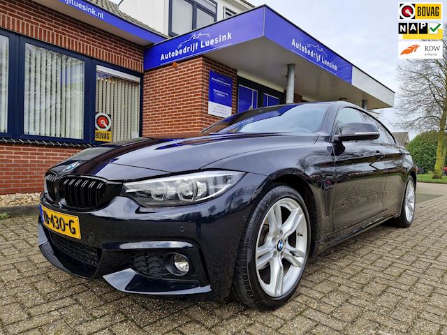 BMW 4-serie Gran Coupé 418i High Executive M-Sportpakket Nederlands Leder Schaduwlijn Alarm III DAB Hifi PDC + Camera LED etc