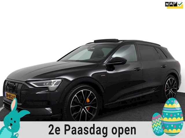 Audi E-tron 55 quattro 95 kWh | Incl BTW | Vol Opties | Zwart-leder | Pano-dak | 360 Camera | Head-up | 22-LMV | NL Auto
