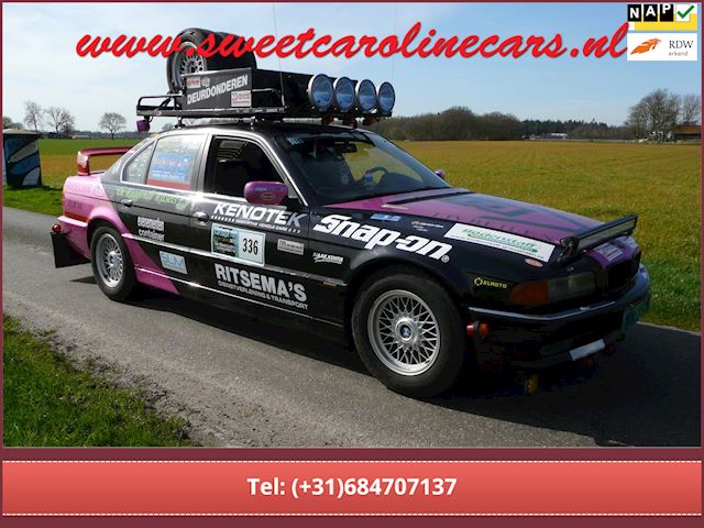 BMW 7-serie 730i Executive 1995, bomvolle RALLY auto , 17 Inch , trekhaak speciale uitvoering, Bomvol  !!