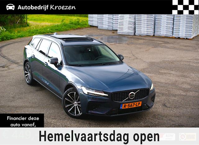 Volvo V60 2.0 T6 Recharge AWD Plus Dark | Org NL | Van 1e Eig. | Pano | H&K |