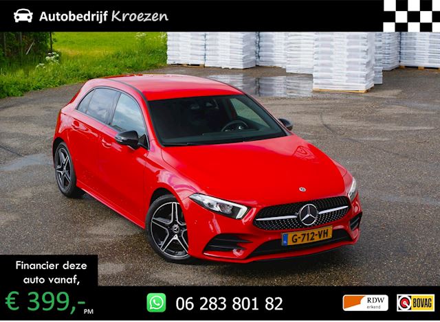 Mercedes-Benz A-klasse 180 d Business Solution ///AMG Pakket | Org NL Auto | Prijs incl BTW |Camera |