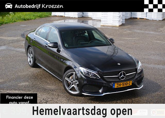 Mercedes-Benz C-klasse 220 CDI ///AMG Pakket | 360 Camera | Navigatie | Leder |