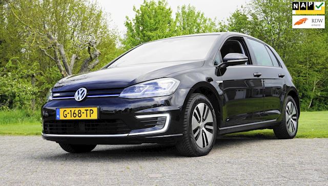 Volkswagen E-Golf digitaal dashbord occasion - Jetse Vos autos