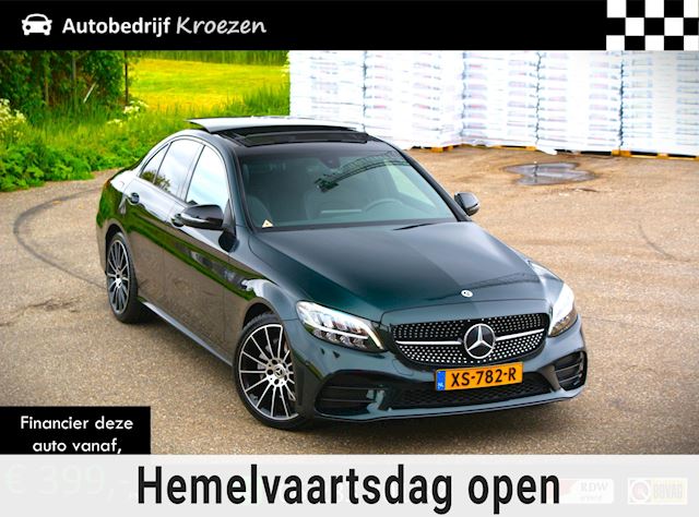 Mercedes-Benz C-klasse 180 ///AMG Pakket | Pano | Unieke Kleur | Night Pakket | Org NL |