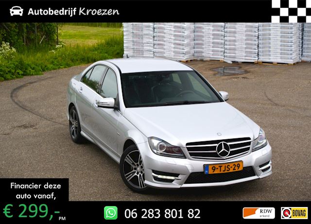 Mercedes-Benz C-klasse 180 ///AMG Pakket | Org NL Auto | Navigatie | 