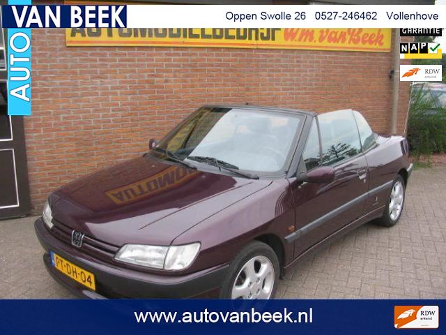 Kort leven storting Voorbijganger Peugeot 306 - 2.0 cabriolet (prijs inclusief afleveringskosten) Benzine uit  1996 - www.autovanbeek.nl