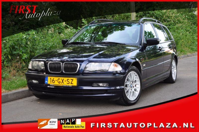 Gelukkig is dat min Inzet BMW 3-serie - Touring 320i Executive AUTOMAAT LPG- G3 AIRCO/ CRUISE NETTE  STAAT ! LPG uit 2001 - www.firstautoplaza.nl