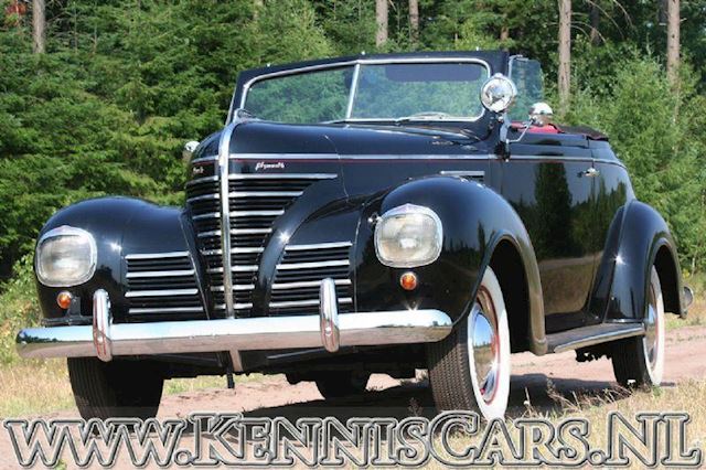 Plymouth 1939 P8  Convertible occasion - KennisCars.nl