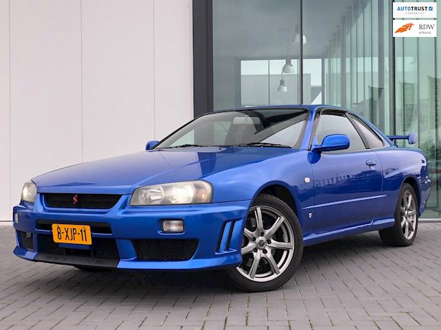 als je kunt Stiptheid Omzet Nissan SKYLINE R34 - GT- T GTR Factory Bayside blue! JDM Benzine uit 2000 -  www.sakocars.nl