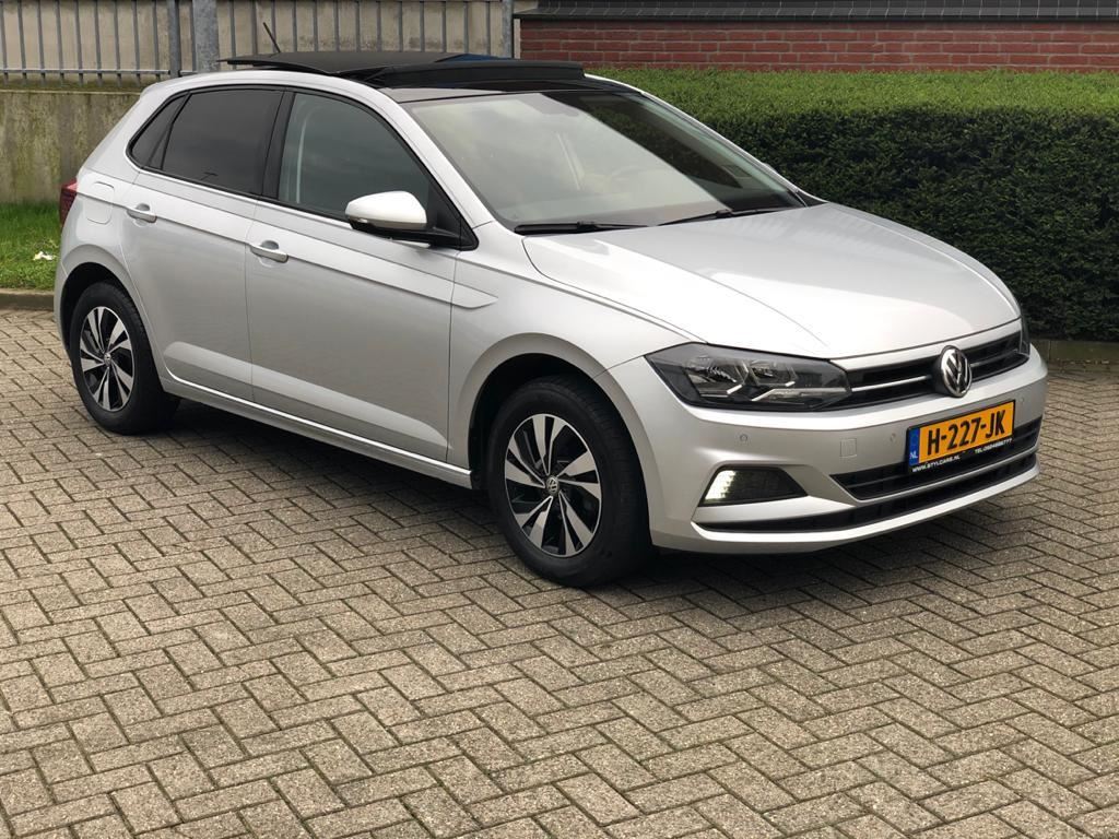 Volkswagen Polo 1.0 TSI Beats PANORAMA- KEYLESS- GO / INKLAPBARE SPIEGELS Benzine uit 2018 www.stylcars.nl