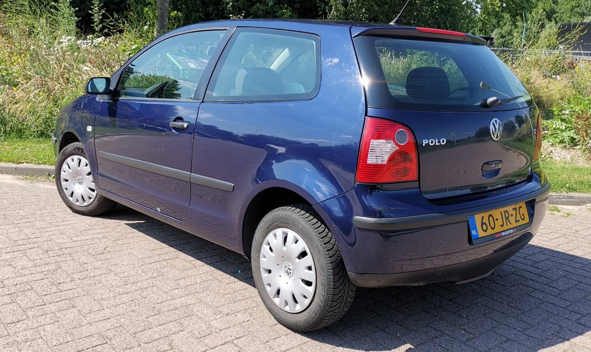 Volkswagen Polo 1.2 12V 3D 2002 Blauw NAP*NIEUWE APK