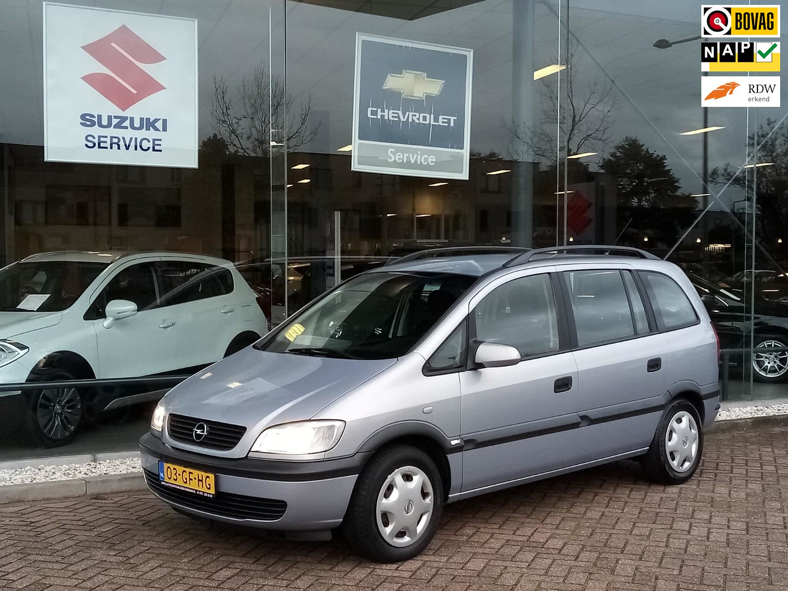 duisternis vat waarschijnlijkheid Opel Zafira - 1.8- 16V Comfort # 7- persoons Benzine uit 2000 -  www.autocentrumleidschendam.nl