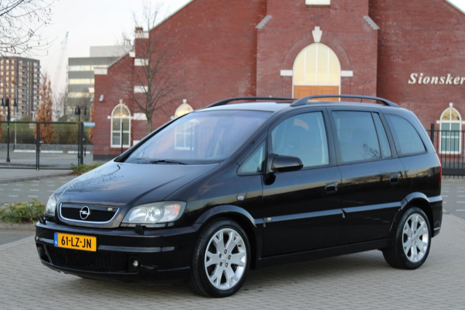 hoop Inloggegevens Onderzoek Opel Zafira - 2.0- 16V OPC l AIRCO l ELEKTR PAK l 7 Persoons ! Benzine uit  2003 - www.atotzautos.nl