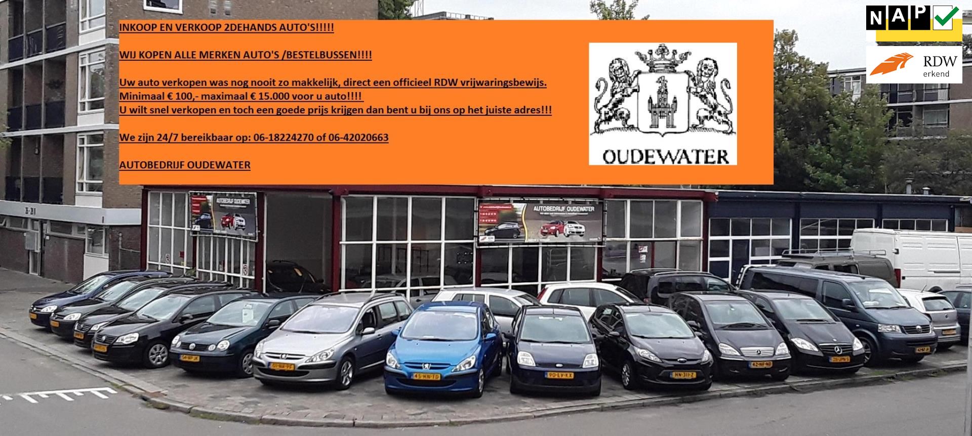 Onbekend GEZOCHT ALLE MERKEN EN BESTELWAGENS EN PERSONEN AUTOS - Benzine uit 2003 - www.autobedrijfoudewater.nl