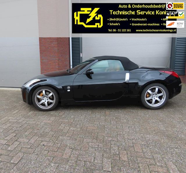 Nissan 350Z Roadster 3.5 V6 AKTIEPRIJS!!! € 12995.-  NL AUTO - CRUISE CONTROL - XENON - ORIGINELE STAAT - BREMBO