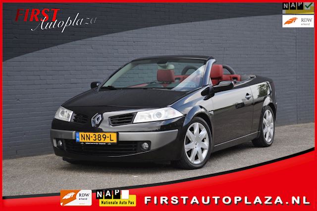 Renault Mégane coupé cabriolet 2.0-16V TURBO Tech Line AIRCO/LEDER/CRUISE/6-BAK/WINDSCHERM | NETTE AUTO !