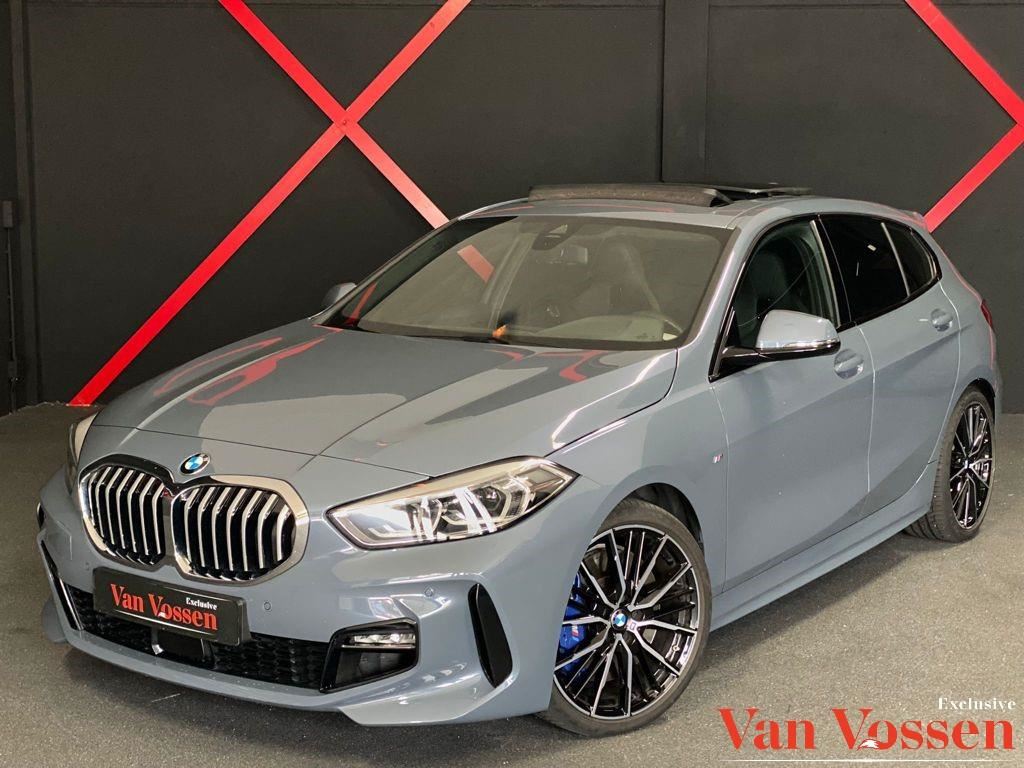 Zorg beoefenaar gezond verstand BMW 1-serie - 118i High Executive M Sport Pano Led Storm bay Metallic  Benzine uit 2020 - www.vanvossenexclusive.nl