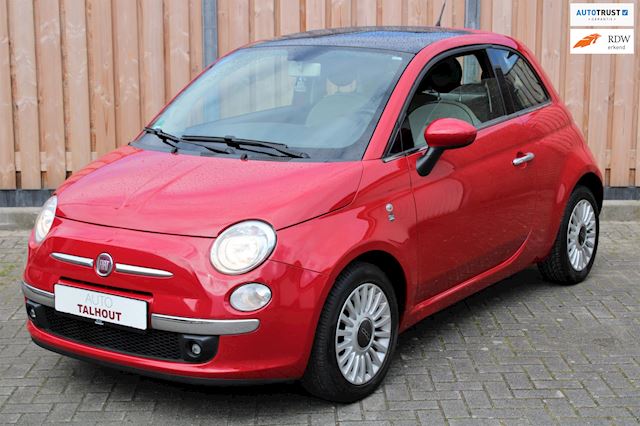 Fiat 500 1.2 Lounge PANO.DAK | AIRCO | 4 CILINDER | LM VELGEN | NW APK | NW OH-BEURT