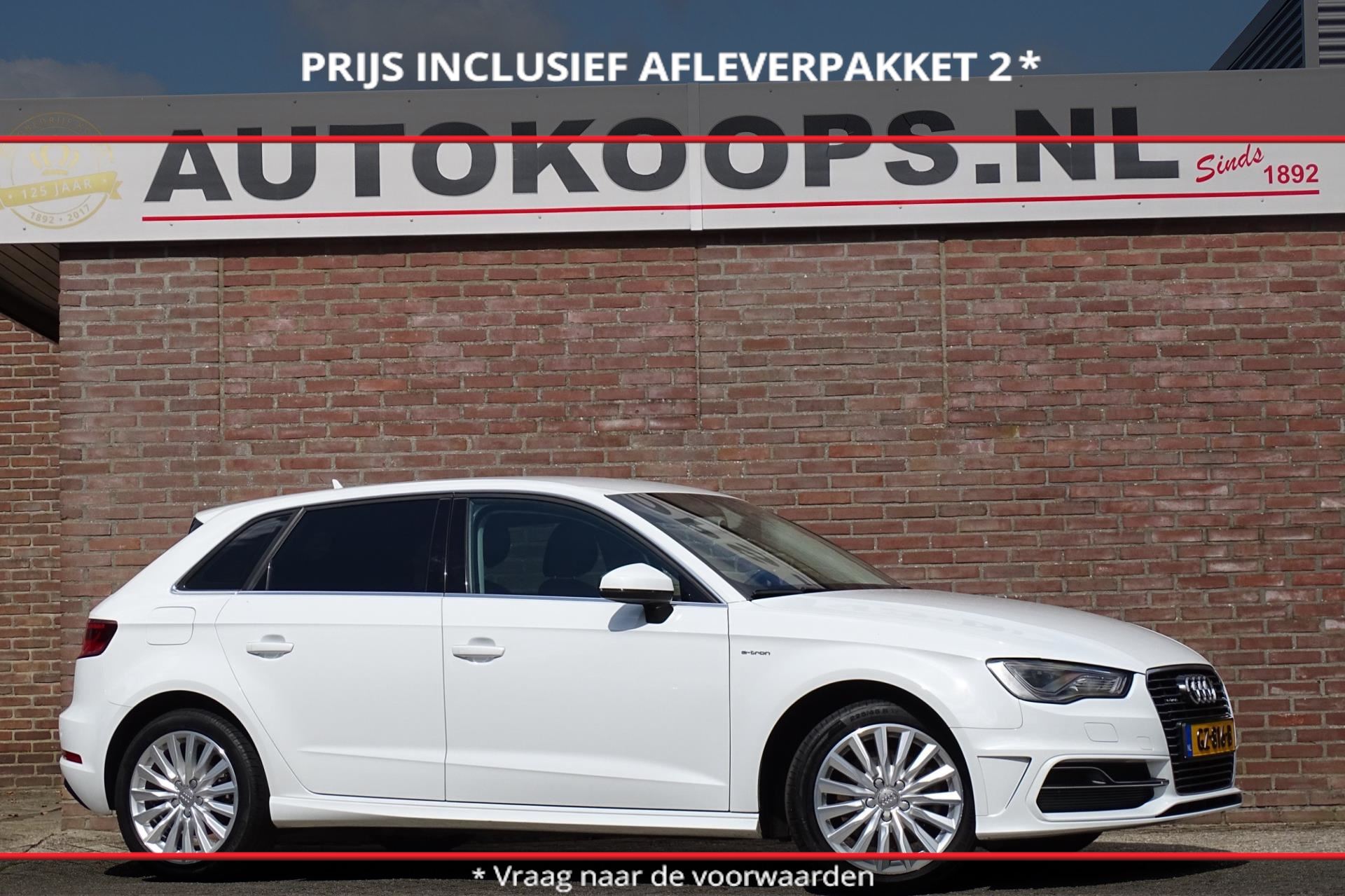 Consequent Burgerschap Discreet Audi A3 Sportback - 1.4 e- tron Plug- In Hybrid Aut6 | MARGE | Clima |  Cruise | Navi | LED | 17LM | Trekhaak| NL Auto | DEALER- STAAT Hybride uit  2015 - www.autokoops.nl