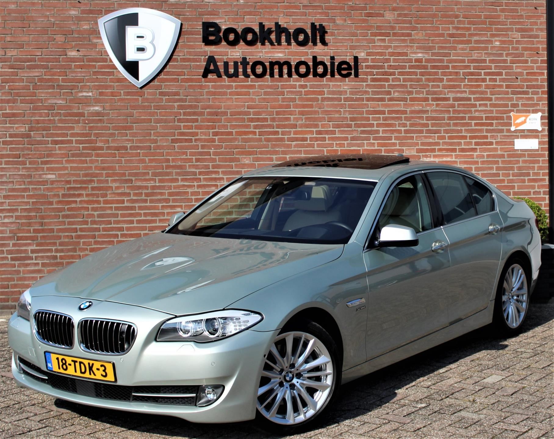 BMW 5-serie - 535xi 3000,- onderhoud, nieuw 114K Benzine uit 2012 - www.bookholt-automobiel.nl