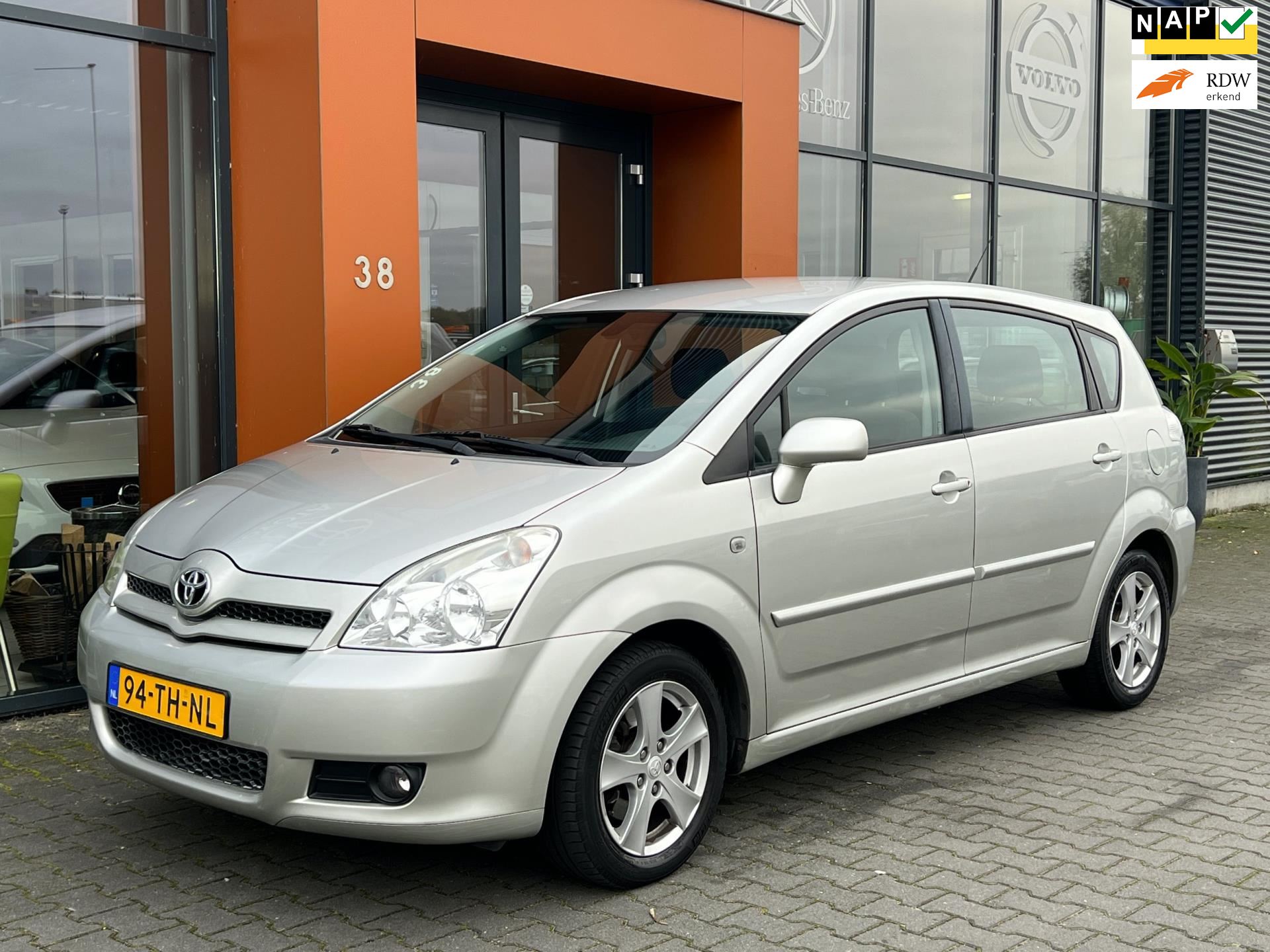 Toyota Verso 1.8 VVT- i Sol| Airco| Trekhaak| Cruise| Isofix| NAP Benzine 2006 - www.autoholten.nl